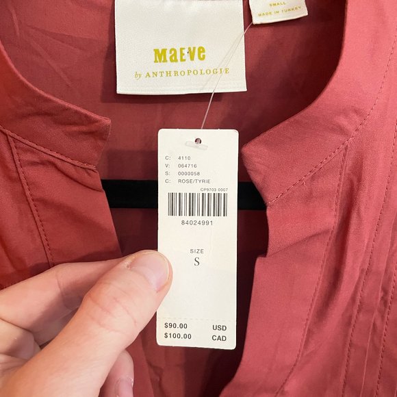 Maeve Pink Blouse - Picture 3 of 6